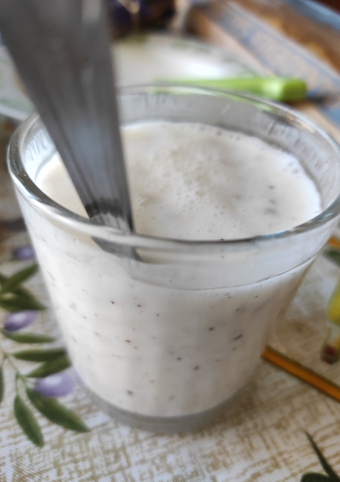 Una foto de Yogur stracciatella