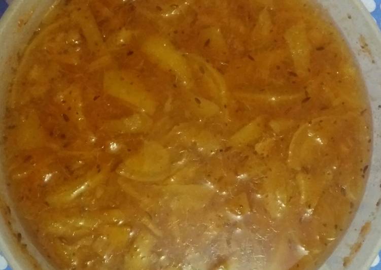 Lemon pickle