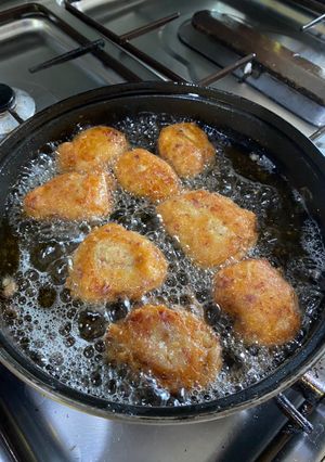 Foto resep Perkedel Kentang Kornet Praktis