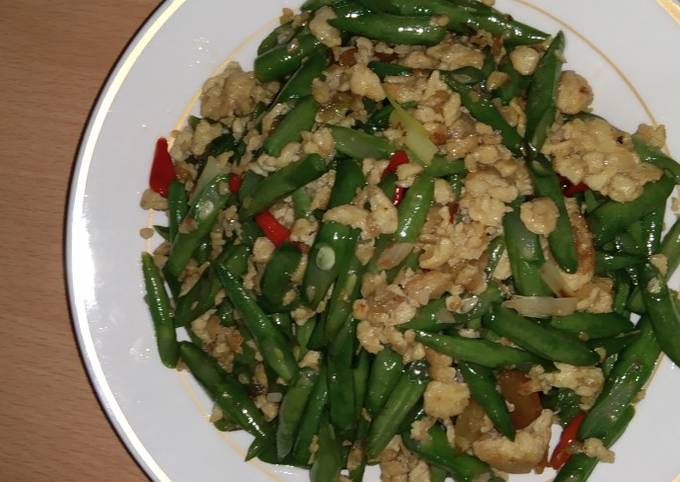 Orak arik telur buncis