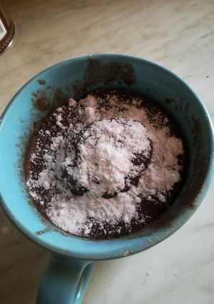 Csokis bögrés süti recept fotója