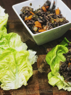 A picture of Healthy Mince Wraps.