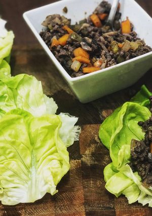 A picture of Healthy Mince Wraps.