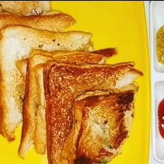 A picture of Potato Toast | Aloo Masala Toast.
