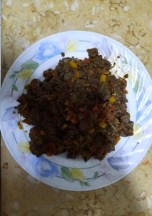 صورة لوصفة الكبدة العصافيرى