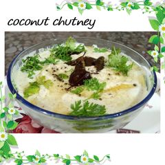 Coconut 🥥🌴 Chutney A picture of Coconut 🥥🌴 Chutney.