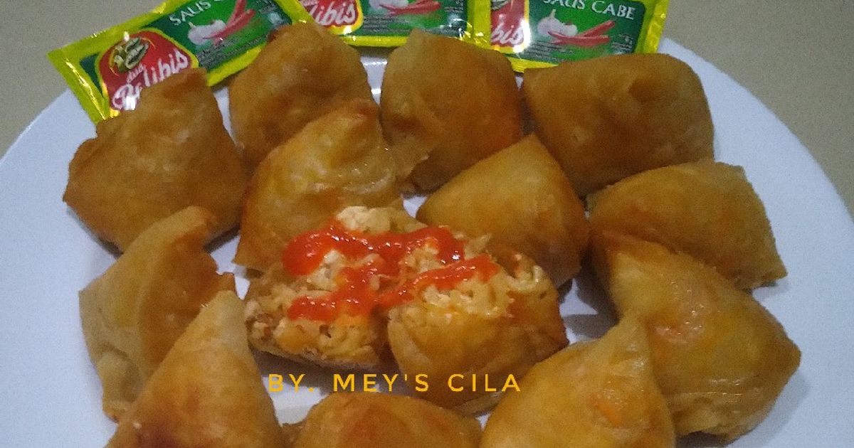 Martabak Tumpeng isi Mie Goreng