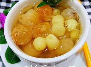 Hình của món Chè Hạt Sen Long Nhãn.
