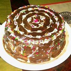 A picture of Chocolate Fudge Cake.