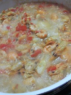 صورة لوصفة شوربة جمبرى