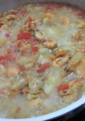صورة لوصفة شوربة جمبرى