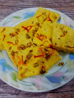 আমের ভাপা সন্দেশ (Aamer bhapa sandesh recipe in Bengali) রেসিপির প্রধান ছবি