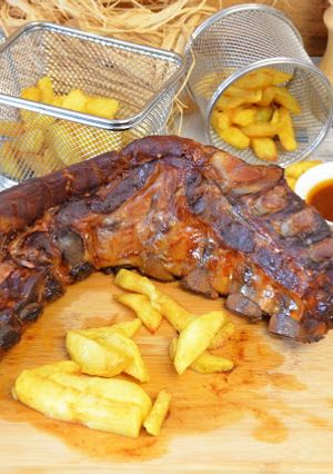 A picture of Barbecue Ribs (Crock Pot).
