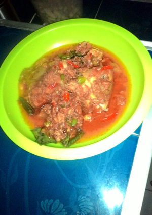 Foto resep Ikan tuna saos pedas