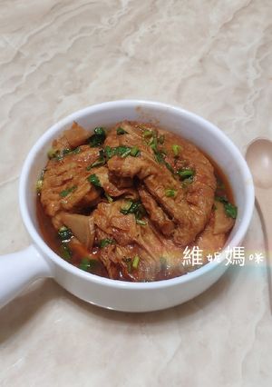 茄汁豆包(素) 的食譜成品照片