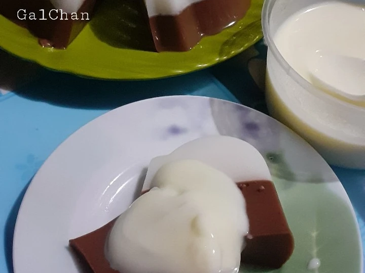 Cara Mudah Menyiapkan Resep Puding Vanila Coklat yang Lezat Anti Ribet, Uenak Banget