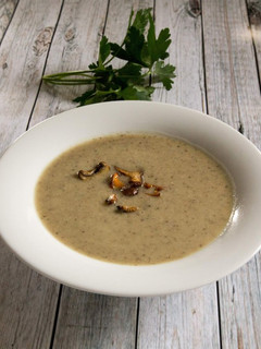 Gombakrémleves recept fotója
