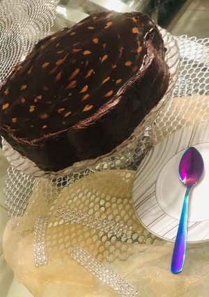 A picture of Zebra Marble Cake.