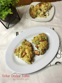 Foto resep Telur Dadar Tahu