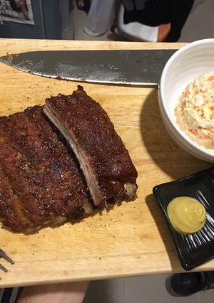 รูปของ ซี่โครงหมู bbq