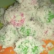 Klepon Pelangi no air Kapur Sirih #oLahan Kelapa