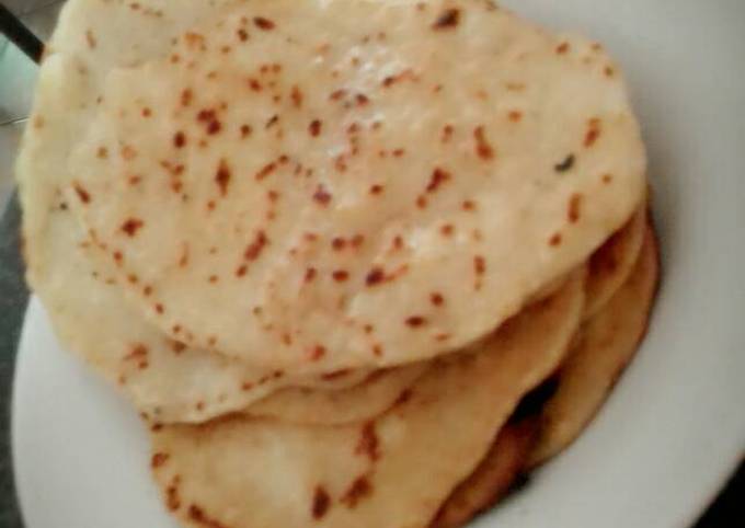 Pan fried rotis