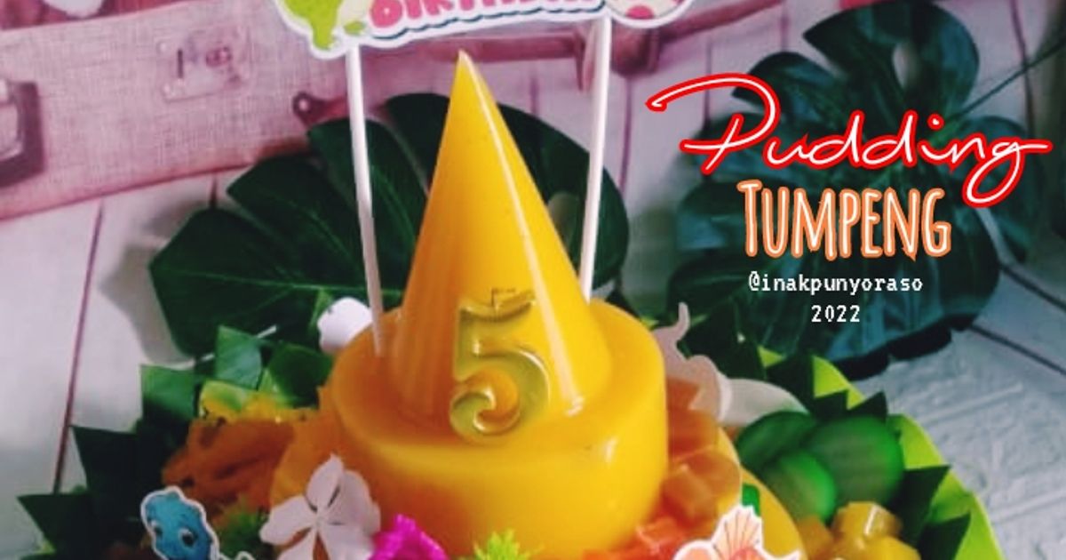 Pudding Tumpeng