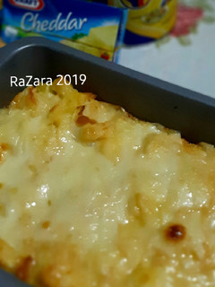 Foto resep Puding Roti Keju Panggang