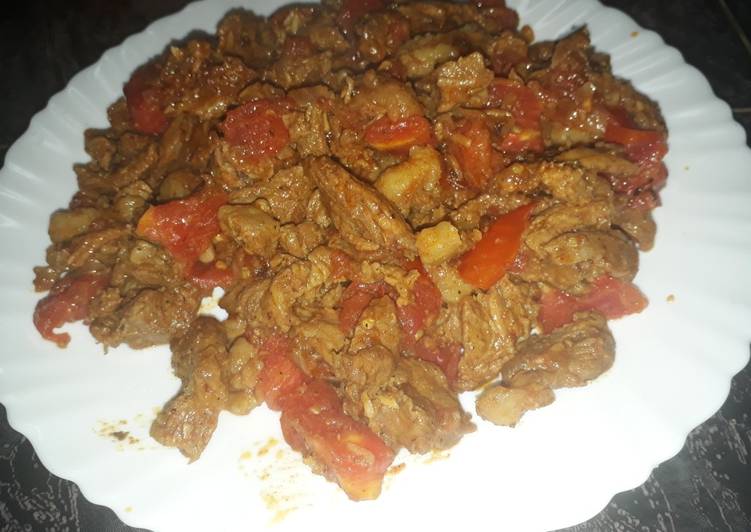شاورما اللحم بنة روعة 🥩