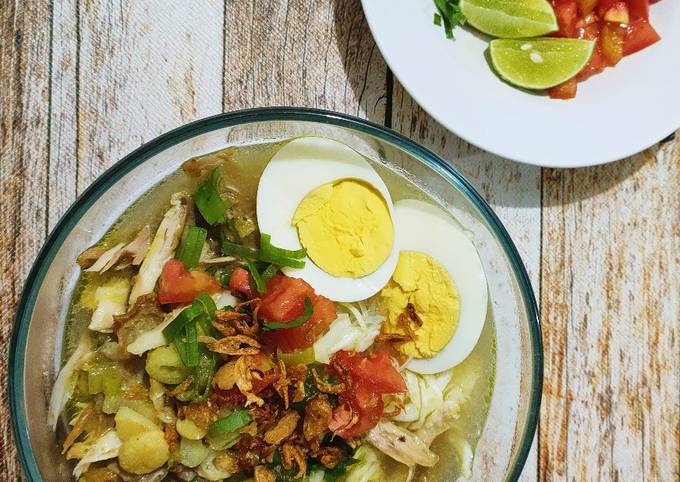 Resep Soto Ayam Kampung Bening Resep Soto Ayam Kampung Bening