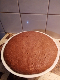 Una foto de Torta de chocolate y naranja