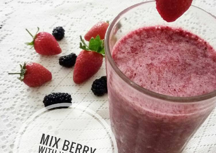 Resep Mix Berry with Yoghurt yang Menggugah Selera