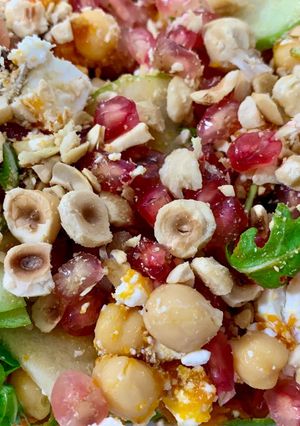 Una foto de Ensalada de otoño