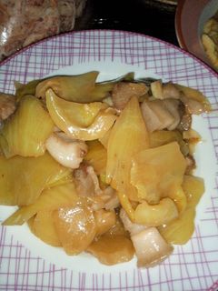 รูปของ ผัดผักกาดดองสามชั้น