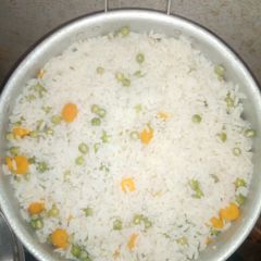A picture of Vegetable white rice.