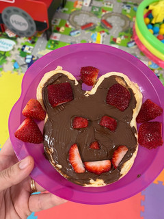 Una foto de Panqueque Mickey! 🥞 🥰