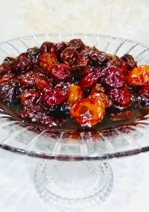 عکسی از دستور ترشک آلبالو +آلو بخارا😋