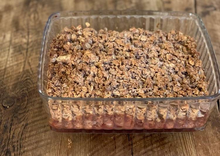 Simple Way to Prepare Speedy Apple crumble