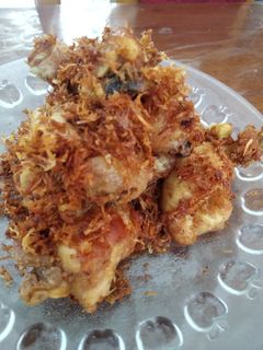 Foto resep Ayam goreng serundeng praktis