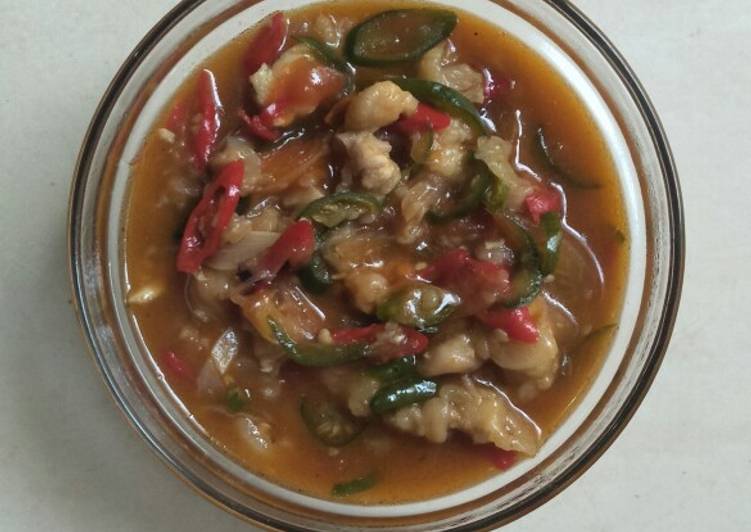 Ayam tepung saos tiram