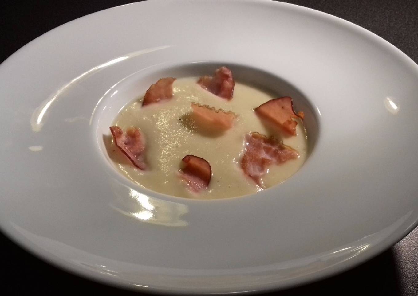 Crème de céleri et Granny Smith