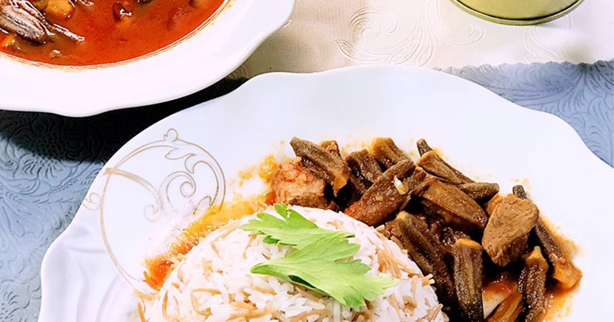 طريقة عمل بامية مصرية - 39 وصفة سهلة وسريعة - كوكباد