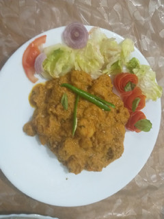 A picture of Prawn masala.