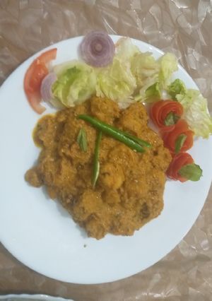 A picture of Prawn masala.