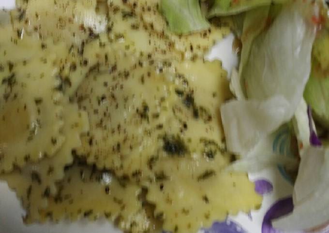 Easiest Way to Make Homemade Panboiled Buttery Ravioli