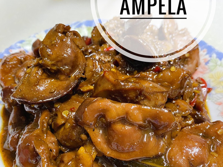 Resep Semur ati ampela pedas Anti Gagal