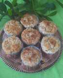 Muffins De Avena, Manzana Y Crumble De Coco