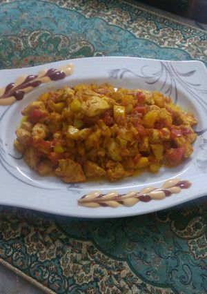 عکسی از دستور خوراک مرغ