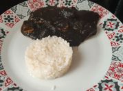 Una foto de chocos en su tinta