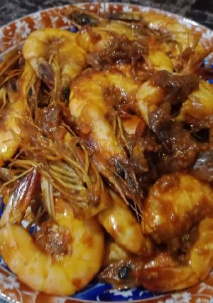 Foto resep Udang asam garam